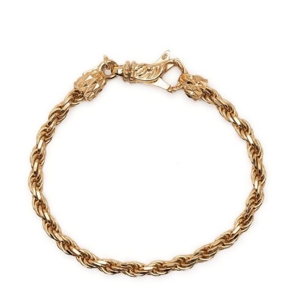 NEW WITH TAG  EMANUELE BICOCCHI french-rope chain bracelet - Picture 7 of 13